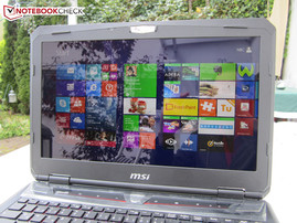 Outdoor usage MSI GT60-2PC81B