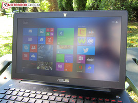 Asus GL550JK-CN391H outdoors