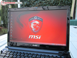 Outdoor use: MSI GE40-i760M2811
