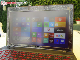 Lenovo IdeaPad Y510p outdoors