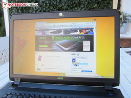 Outdoor use Schenker XMG P705