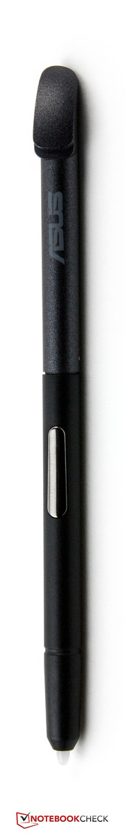 The stylus supports diverse pressure levels.
