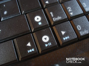 The arrow keys are, like the numberpad, rather small