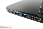 Two USB 3.0 ports are a requirement in 2012.