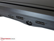 You can attach up to three external displays.