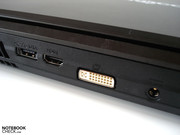 There's a DVI port but no VGA port.