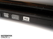 A classical DVD burner serves as a drive.