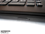 A standard DVD burner serves as optical drive.