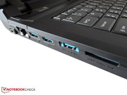 Three USB 3.0 ports are available.