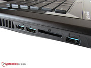 Three USB 3.0 ports should satisfy most buyers.