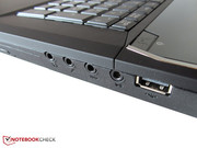 Surround systems are not only supported via HDMI, but also via ordinary 3.5 mm audio jacks.