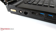 A DVI port has become a rare thing on laptops.