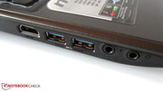 Two USB 3.0 ports are fast becoming standard for notebooks.