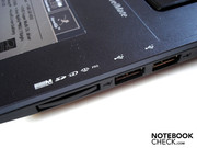 A 5-in-1 card reader and two USB 2.0 ports fill out the right side.