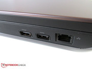 There are two USB 3.0 ports on each side.