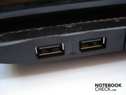 2x USB 2.0 lead in the right side