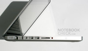 A FireWire 800 port has been newly added ...