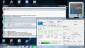 Prime95 CPU Multi-Core: @2.7 GHz constant, system 44 w