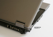The interfaces are well placed – an important feature in case of a business laptop.