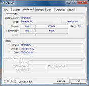 System info CPUZ Mainboard