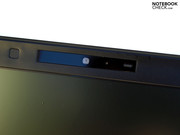 Beside video conferences, the VGA webcam can also be used for facial recognition.