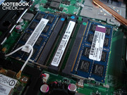 The Mainboard has four RAM-chip slots.
