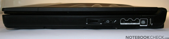 Alienware m9750 Interfaces