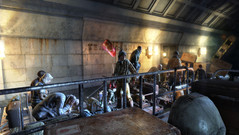 Children, women and pensioners are a minority.