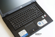 The quality of the keyboard increased compared to Asus' multimedia notebooks.