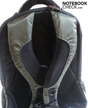 Rear view of the backpack