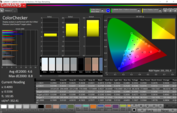 ColorChecker before calibration