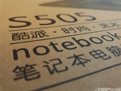This image allegedly shows the box of Coolpads first notebook, the S505.