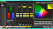 CalMAN: Saturation Sweeps pre-calibration