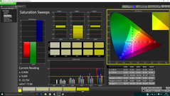 CalMAN Saturation Sweeps (calibrated)