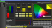 CalMAN: Saturation Sweeps calibrated