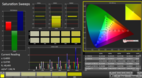 CalMAN - Saturation Sweeps (calibrated)