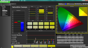 Saturation pre-calibration