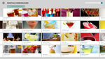 Screenshot of the recipe app