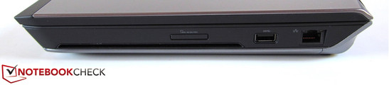 Right side: Slot-In drive, card reader, USB 3.0, RJ-45 Gigabit LAN