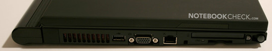 Lenovo Thinkpad X61 T Interfaces