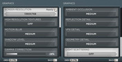 Medium settings