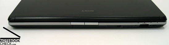 Sony Vaio AR51M Interfaces
