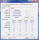 Systeminfo CPUZ RAM SPD