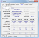 Systeminfo CPUZ RAM SPD