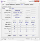 System info CPUZ RAM SPD