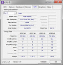 Systeminfo CPUZ RAM SPD