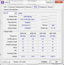 System info CPUZ RAM SPD