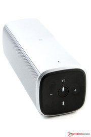 Dell's Bluetooth speaker lasts for as long as 10 hours and offers decent sound for its size.