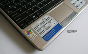 The Atom CPU and the small screen size are typical for netbooks, but the large and fast hard disk is not.