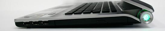 Right side: 3x USB 2.0, blu ray drive